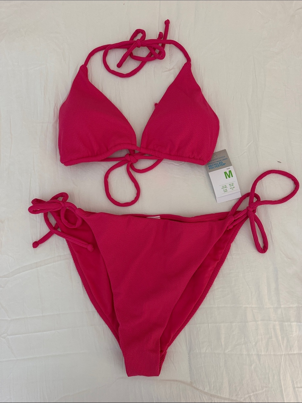Pink Tie Bikini